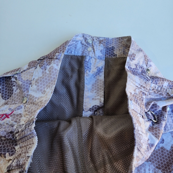 DAILY SPORT XDS Skort Skirt Shorts Golf Tennis Black Purple Zipper Pockets Sz 6 - Picture 11 of 12